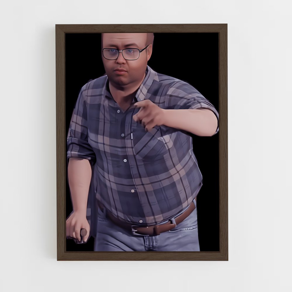 Poster Lester crest – affiche GTA V (vue 5)
